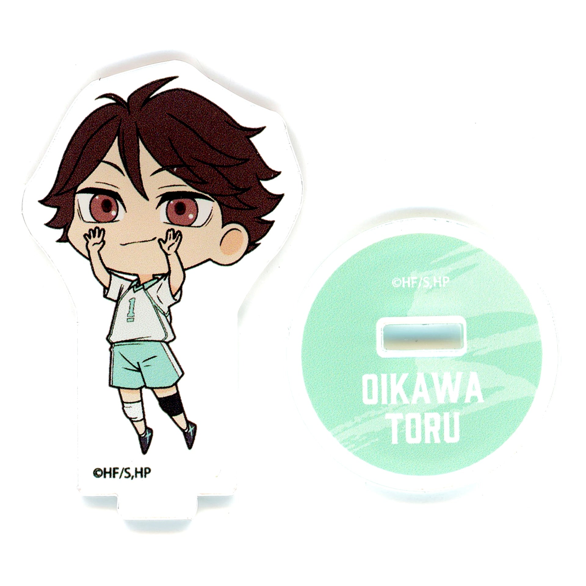 Toru Oikawa Haikyu!! Path to Victory Cafe Mini Acrylic Stand - B [USED]