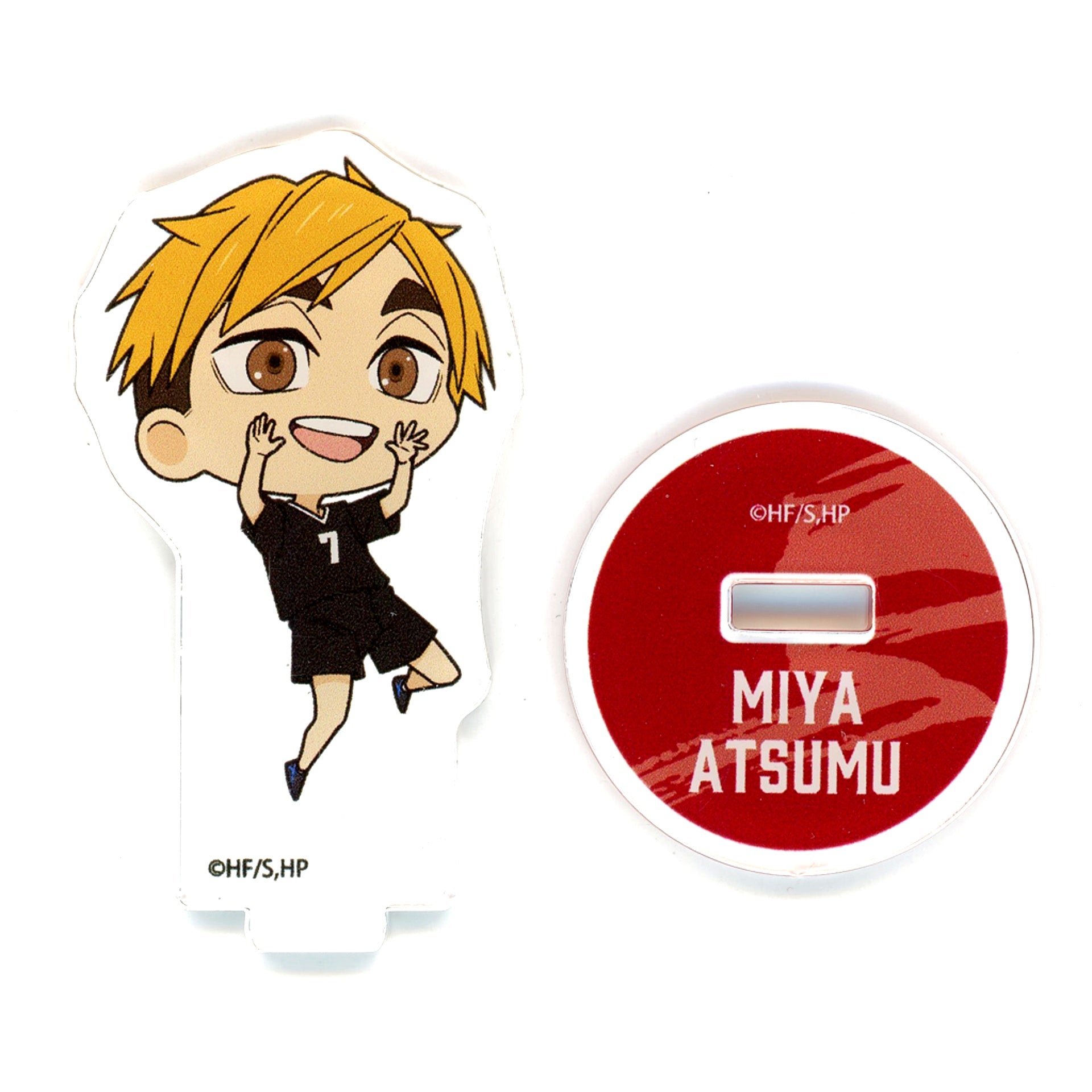 Atsumu Miya Haikyu!! Path to Victory Cafe Mini Acrylic Stand - B [USED]