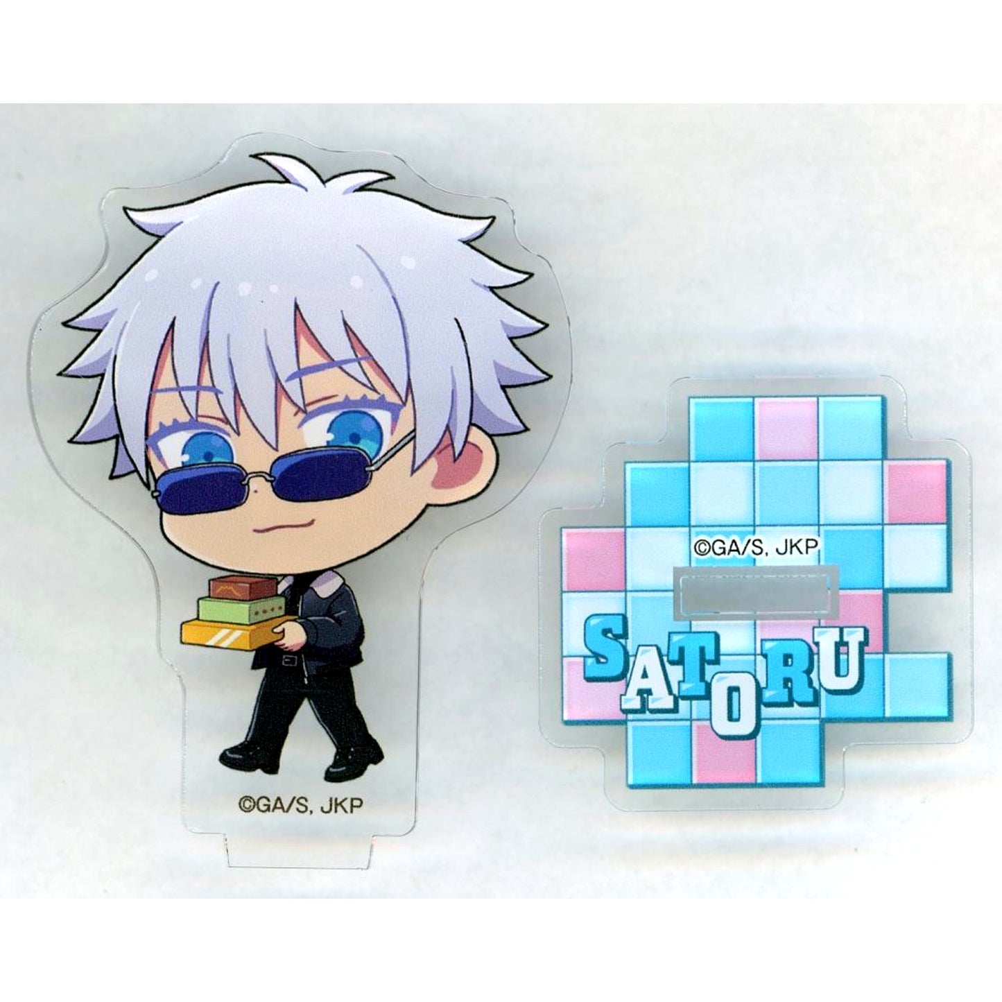 Satoru Gojo Mini Acrylic Stand with Clip - Sendai Ver. Jujutsu Kaisen Travel Around the Country! Jujutsu Journey 2025 Sendai Limited [USED]