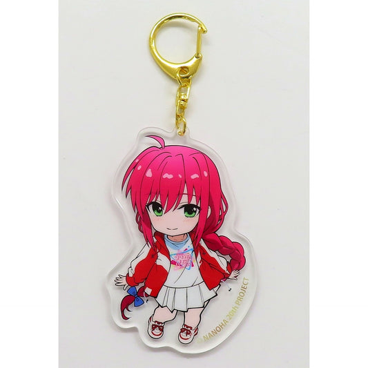 Amitie Florian Magical Girl Lyrical Nanoha 20th Anniv Fan Party Lyrical Watch Party RED and WHITE Random Acrylic Key Ring [USED]