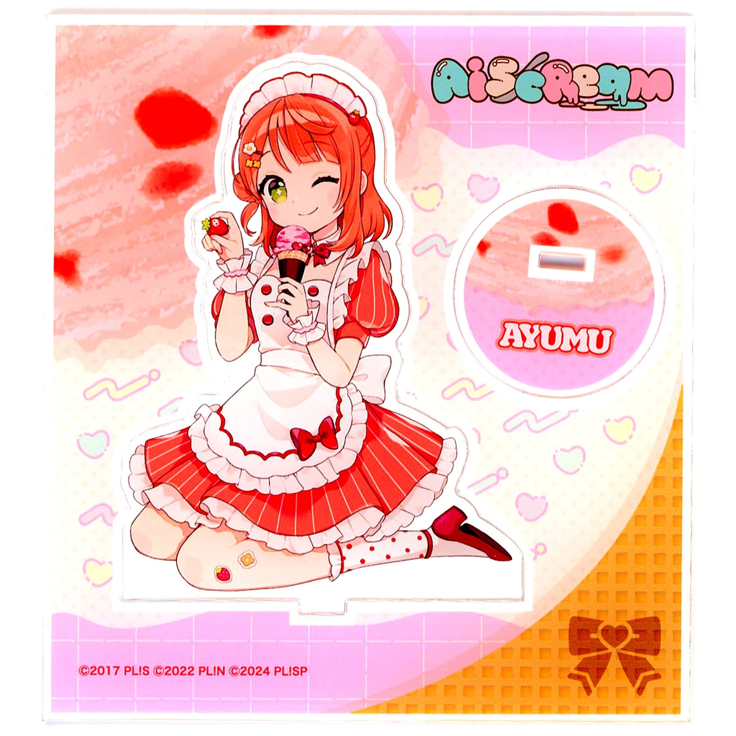 Ayumu Uehara AiScReam Acrylic Stand Love Live! Series [USED]