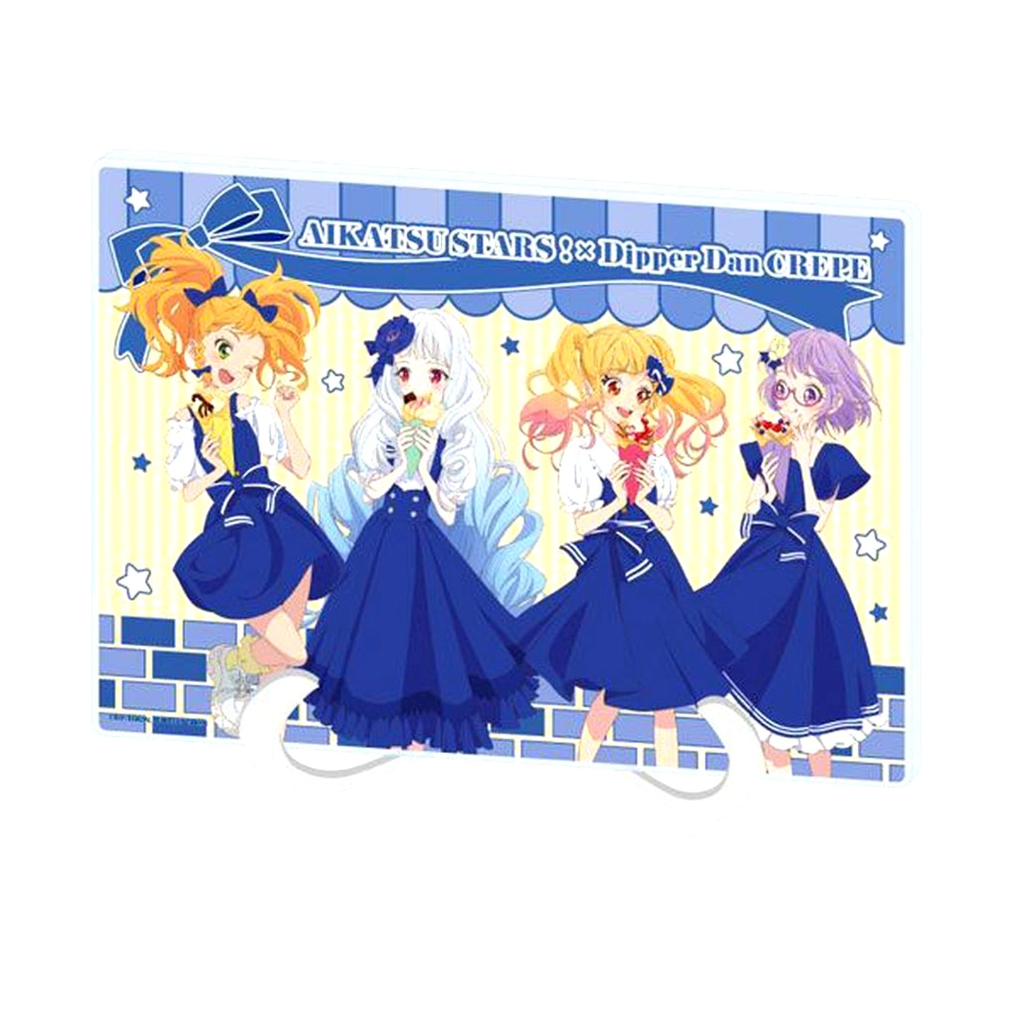 Group 02. Illustration A5 Acrylic Art Board Aikatsu Stars! [USED]