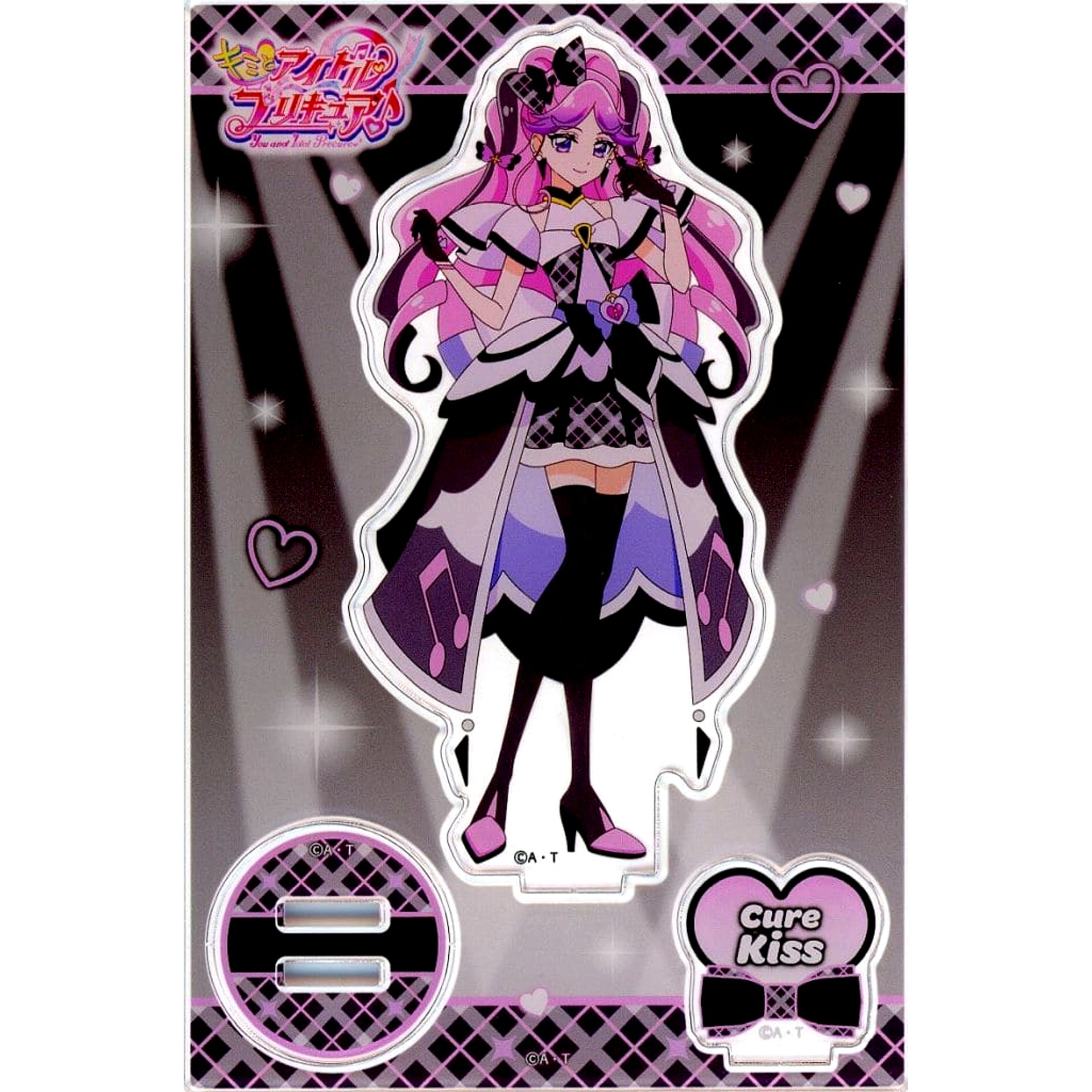Cure Kiss You and Idol Pretty Cure Acrylic Stand [USED]