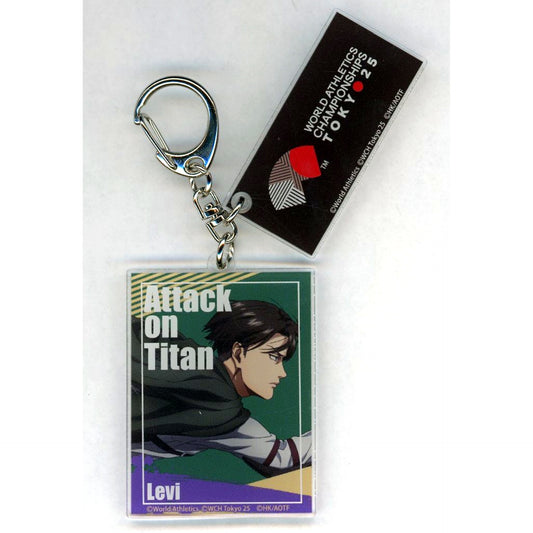 Levi Ackerman Attack on Titan Tokyo 2025 World Athletics Championships Acrylic Keychain [USED]