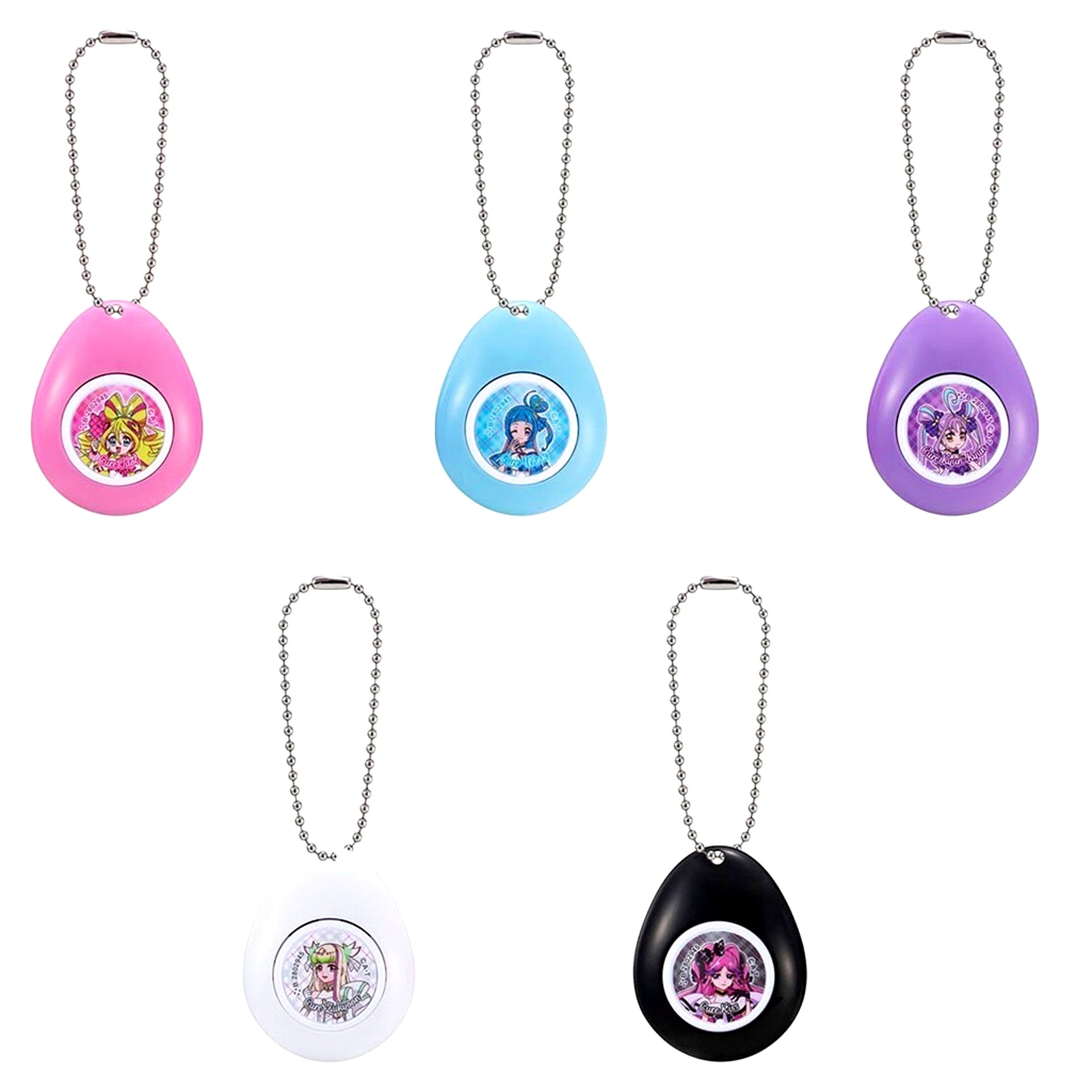 Set of 5 Kimi to Idol PreCure Sound Drop [USED]