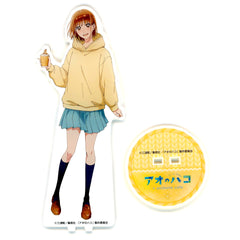 Chinatsu Kano BIG Acrylic Stand Blue Box x animate cafe [USED]