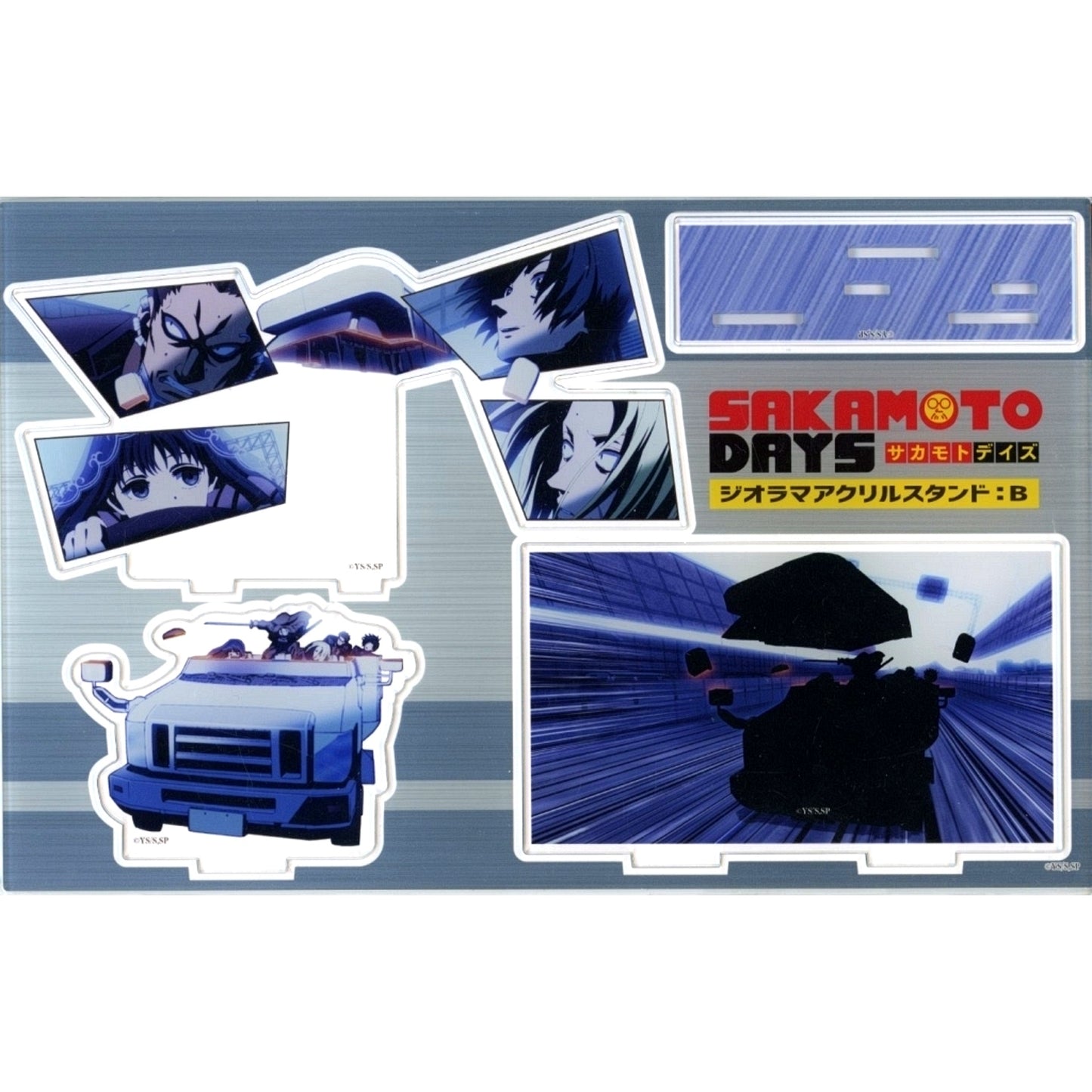 Group Car B Sakamoto Days FES Diorama Acrylic Stand [USED]