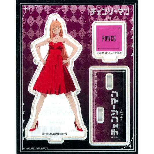 Power Acrylic Stand Chainsaw Man the Movie: Reze Arc Pop Up Shop [USED]