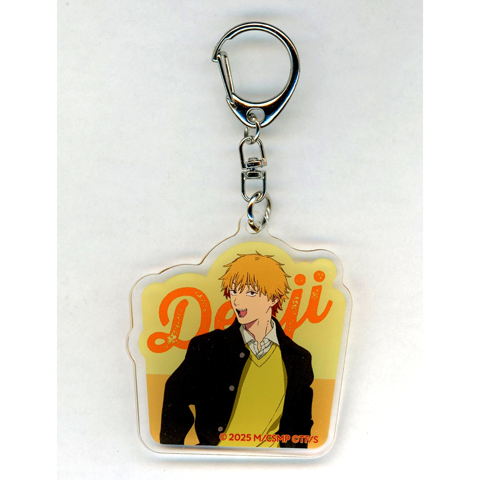 Denji Chainsaw Man The Movie Reze Arc Cafe in BOX cafe & space Acrylic Keychain [USED]