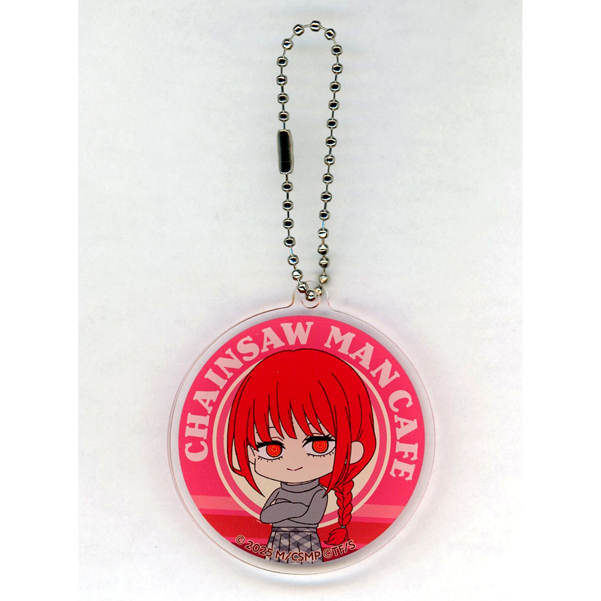 Makima Chainsaw Man Movie Reze Arc Cafe Mini Chara Acrylic Keychain [USED]