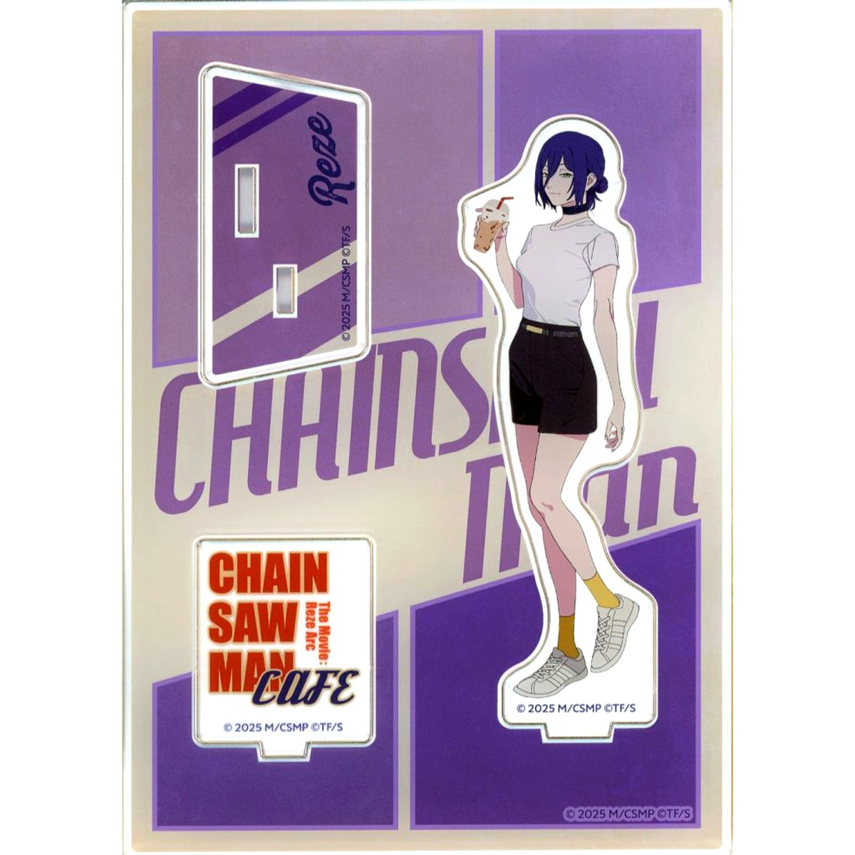 Reze Chainsaw Man the Movie: Reze Arc Chainsaw Man Cafe in BOX cafe&space Acrylic Stand [USED]