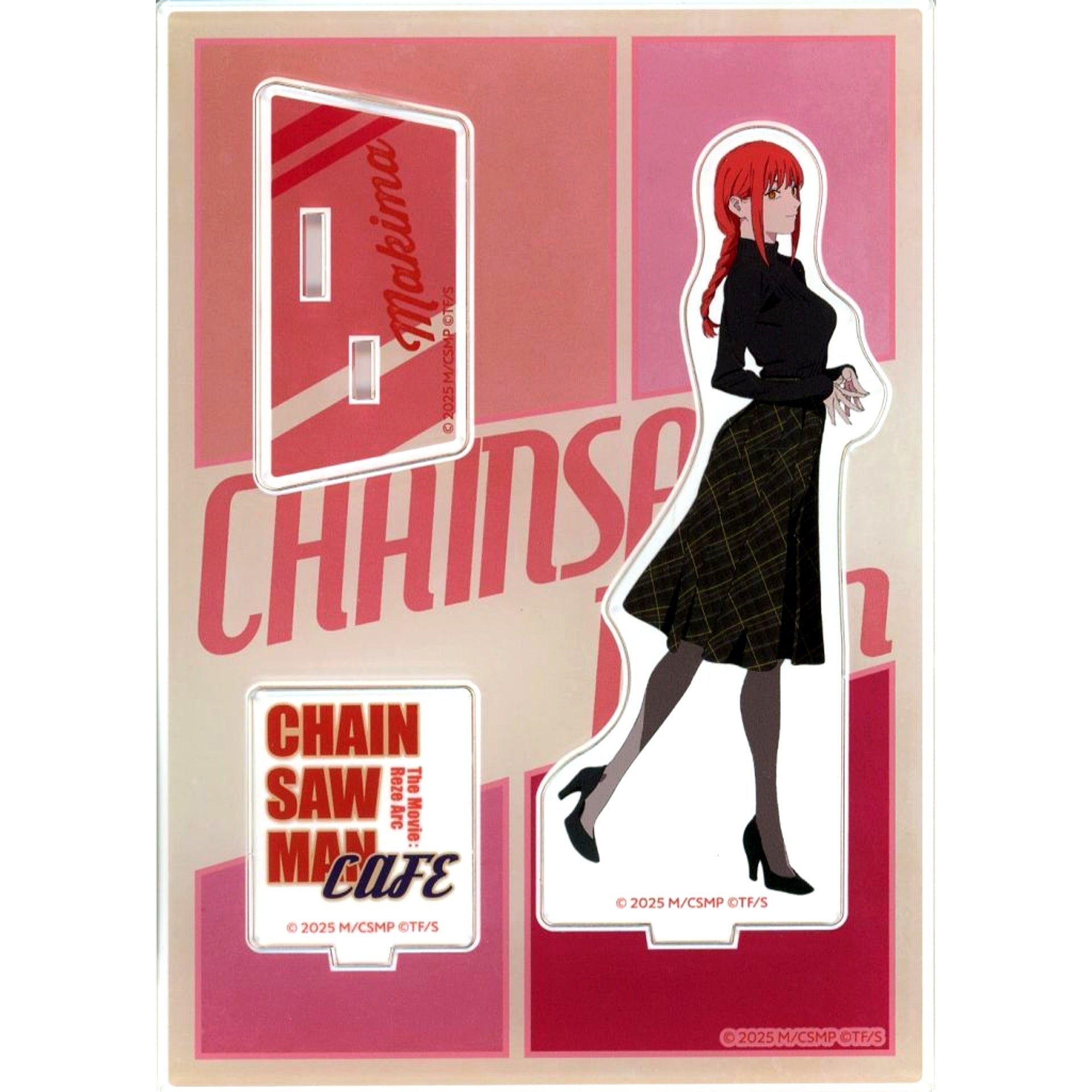 Makima Acrylic Stand Chainsaw Man the Movie Reze Arc Chainsaw Man Cafe in BOX cafe & space [USED]