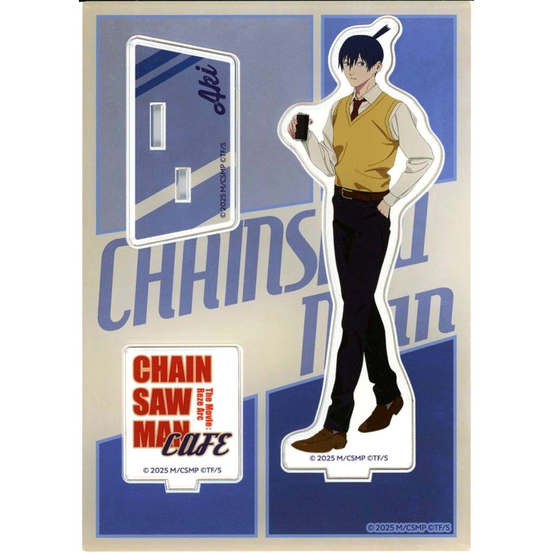 Aki Hayakawa Acrylic Stand Chainsaw Man The Movie Reze Arc Chainsaw Man Cafe in BOX cafe&space [USED]