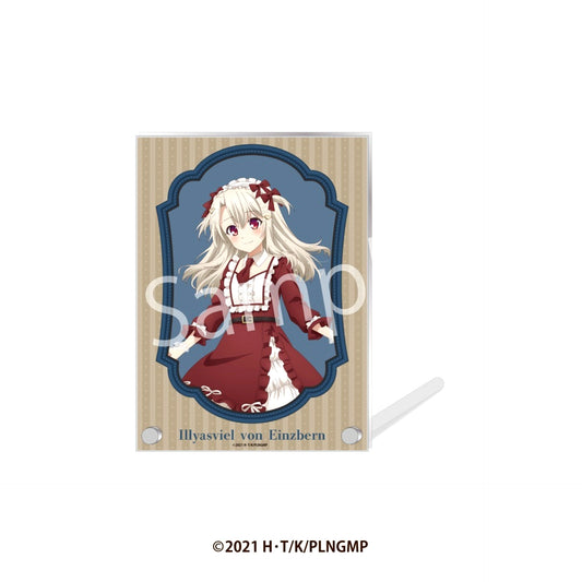 Illyasviel von Einzbern Fate/kaleid liner Prisma Illya Licht Nameless Girl Movie Animega x Sofmap Advance Sale Fair Acrylic Panel [USED]