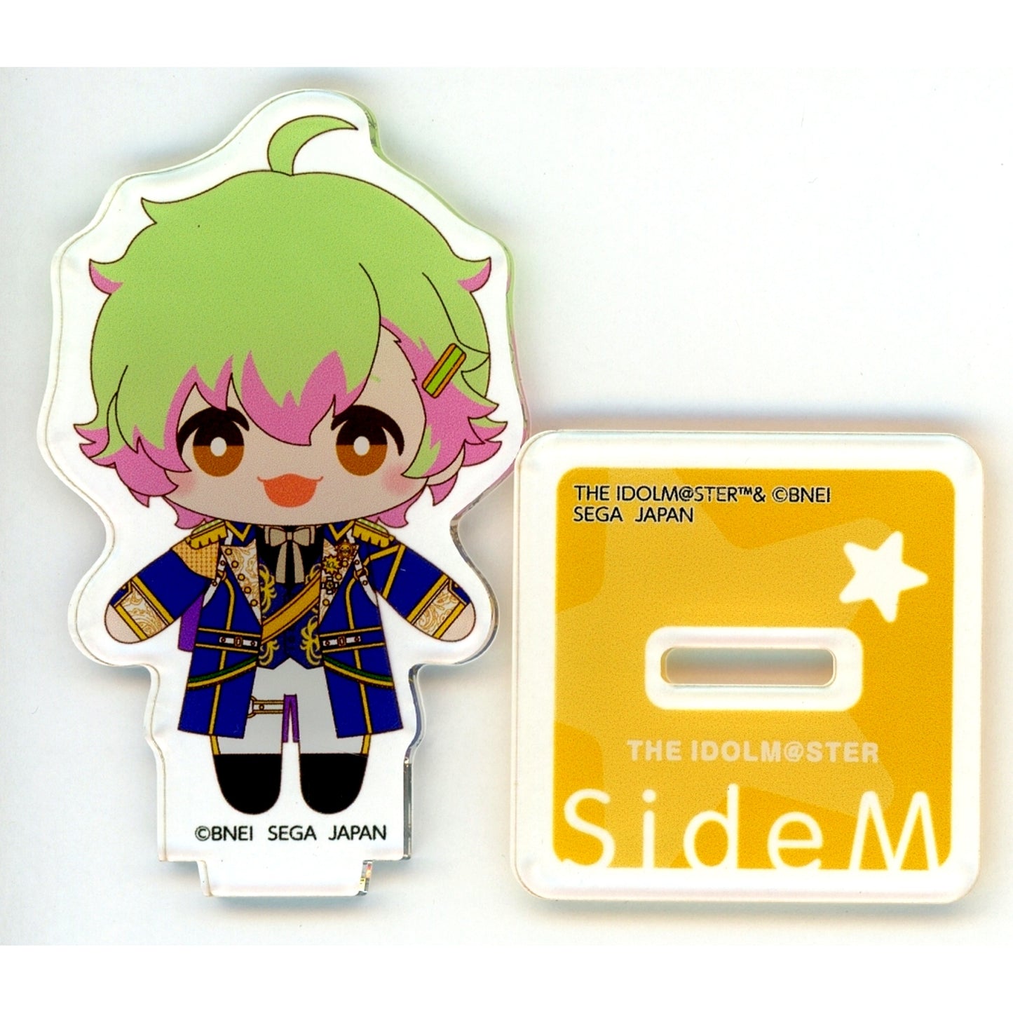 Kirio Nekoyanagi E-3 Prize Mini Acrylic Stand Sega Lucky Kuji Online The Idolmaster SideM 10th Anniversary Vol.3 [USED]