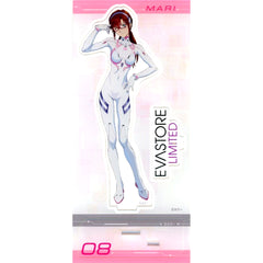Mari Makinami Illustrious White Plugsuit Acrylic Stand Evangelion EVA STORE LIMITED Goods [USED]