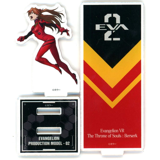 Asuka Langley Shikinami Evangelion VR Shin Japan Heroes Amusement World Acrylic Stand Goods [USED]