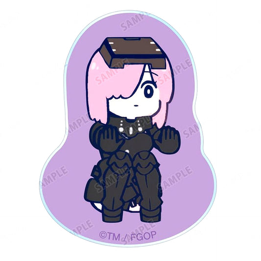 Mash Kyrielight Anime Fate/Grand Order Fujimaru Ritsuka wa Wakaranai Trading Scene Shot Swaying Acrylic Mascot [USED]