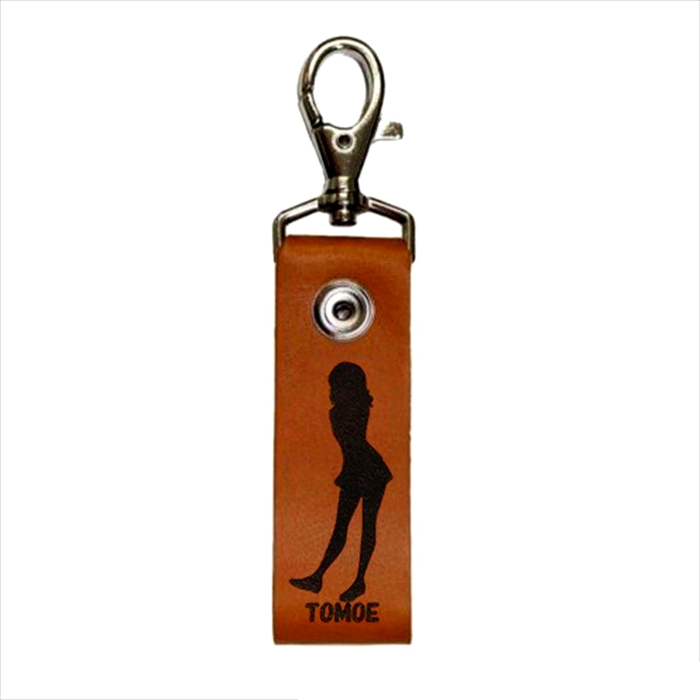 Tomoe Koga Leather Keychain Rascal Does Not Dream of Santa Claus [USED]