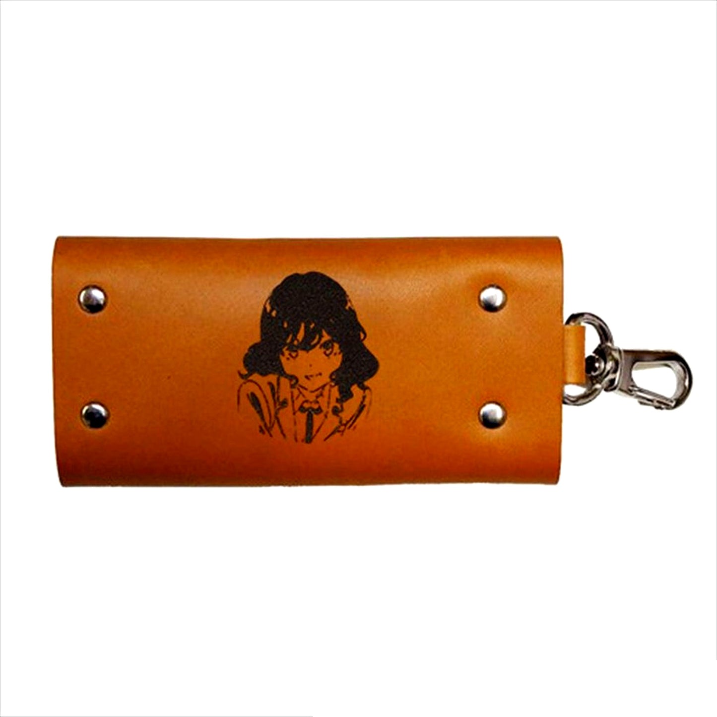 Sara Himeji Leather Key Protector Rascal Does Not Dream of Santa Claus [USED]