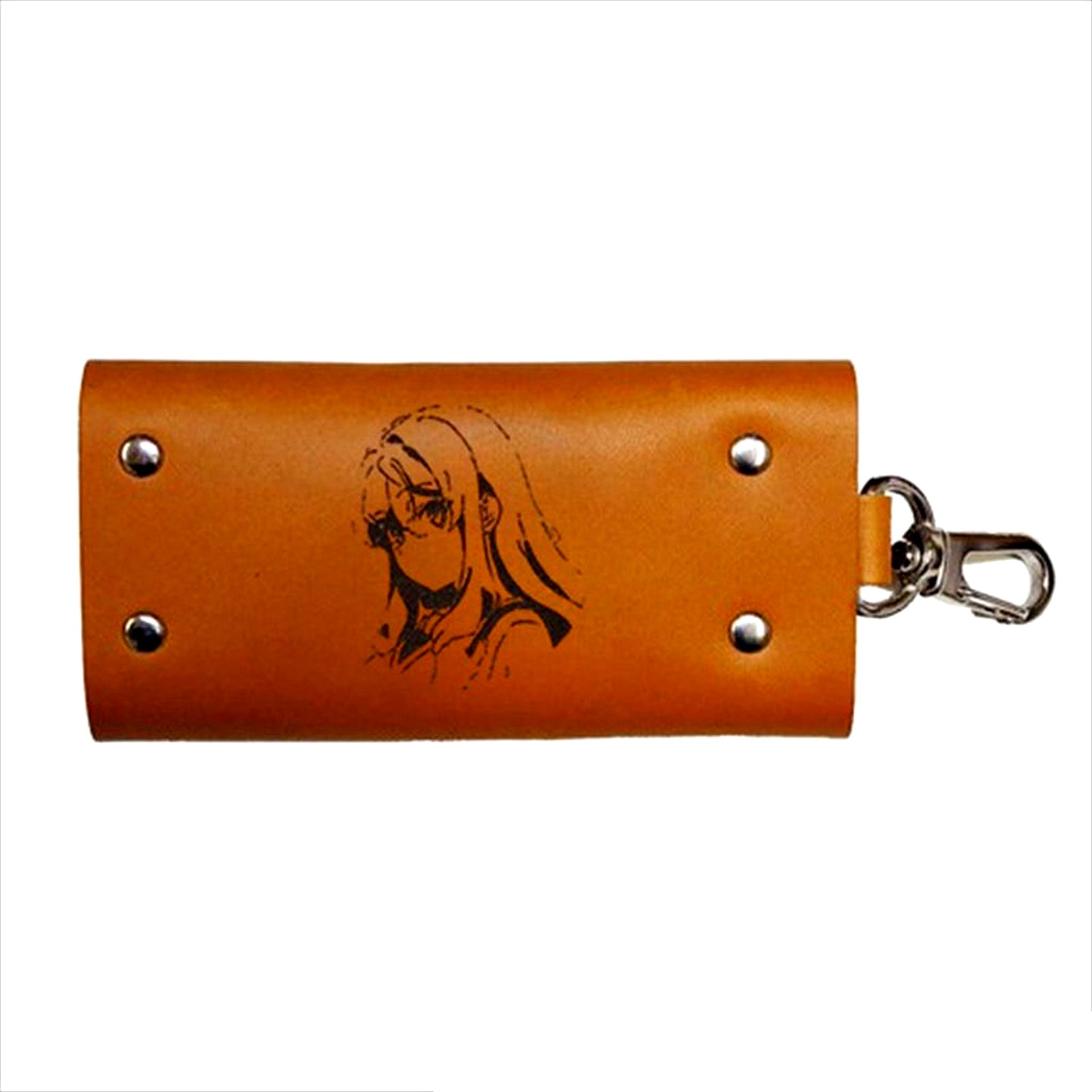 Rio Futaba Leather Key Protector Rascal Does Not Dream of Santa Claus [USED]