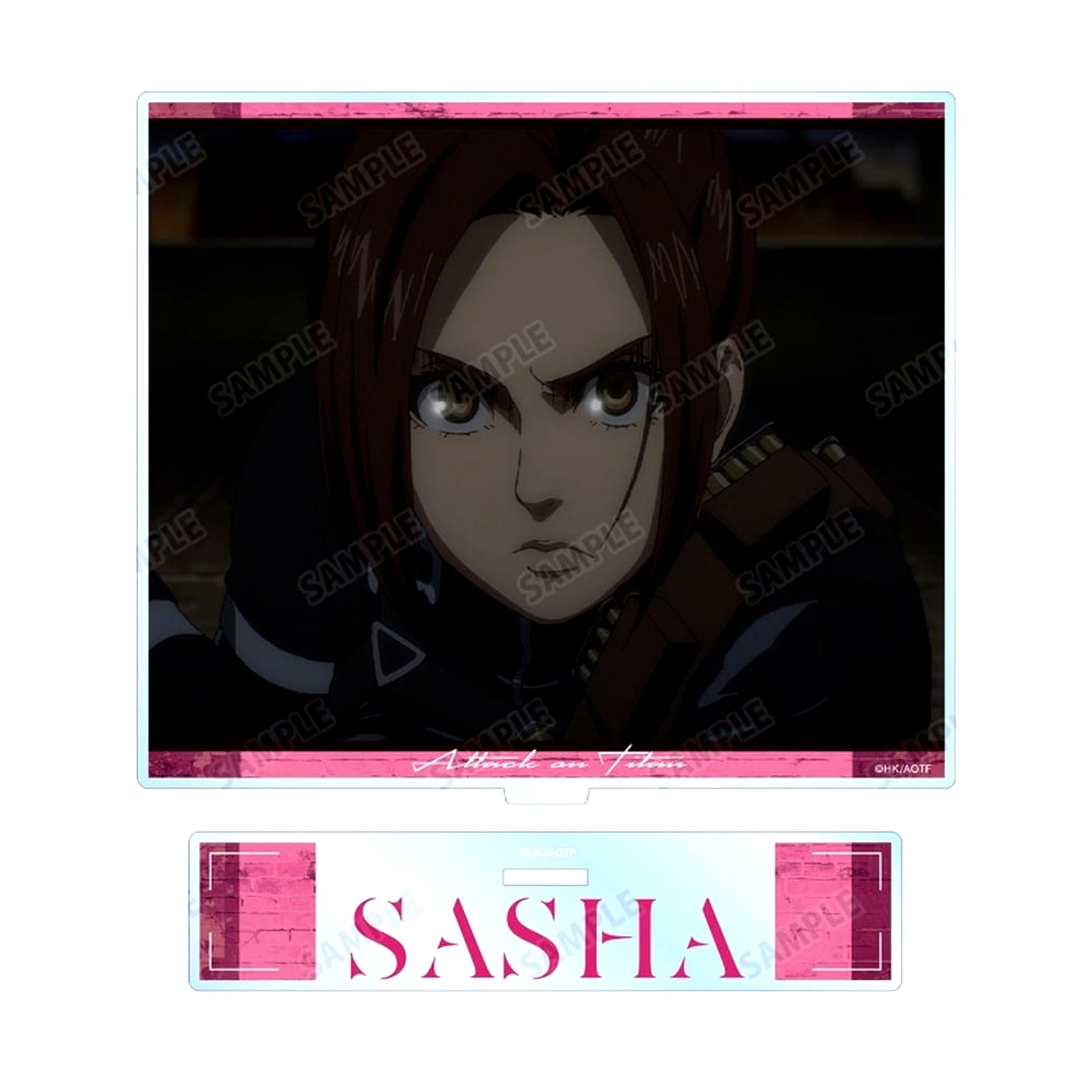 Sasha Braus Attack on Titan Scene BIG Acrylic Stand [USED]
