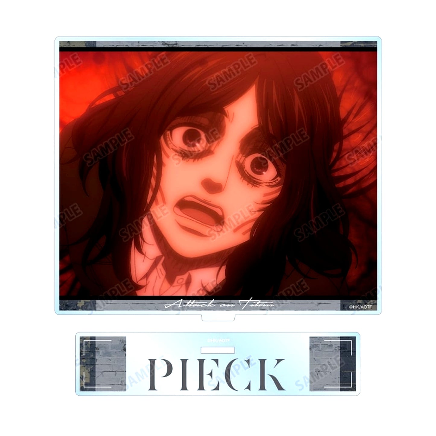 Pieck Finger Attack on Titan Scene BIG Acrylic Stand [USED]