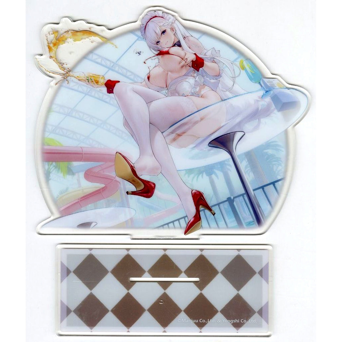 Belfast Blissful Service Acrylic Stand Azur Lane China Limited [USED]