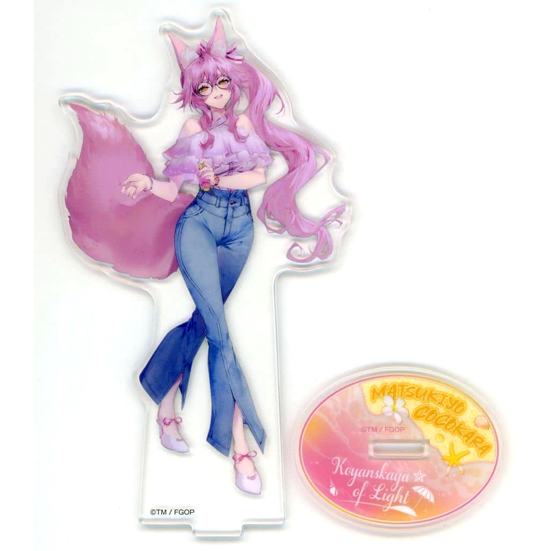 Assassin Koyanskaya of Light Fate/Grand Order Matsukiyo Cocokara Acrylic Stand [USED]