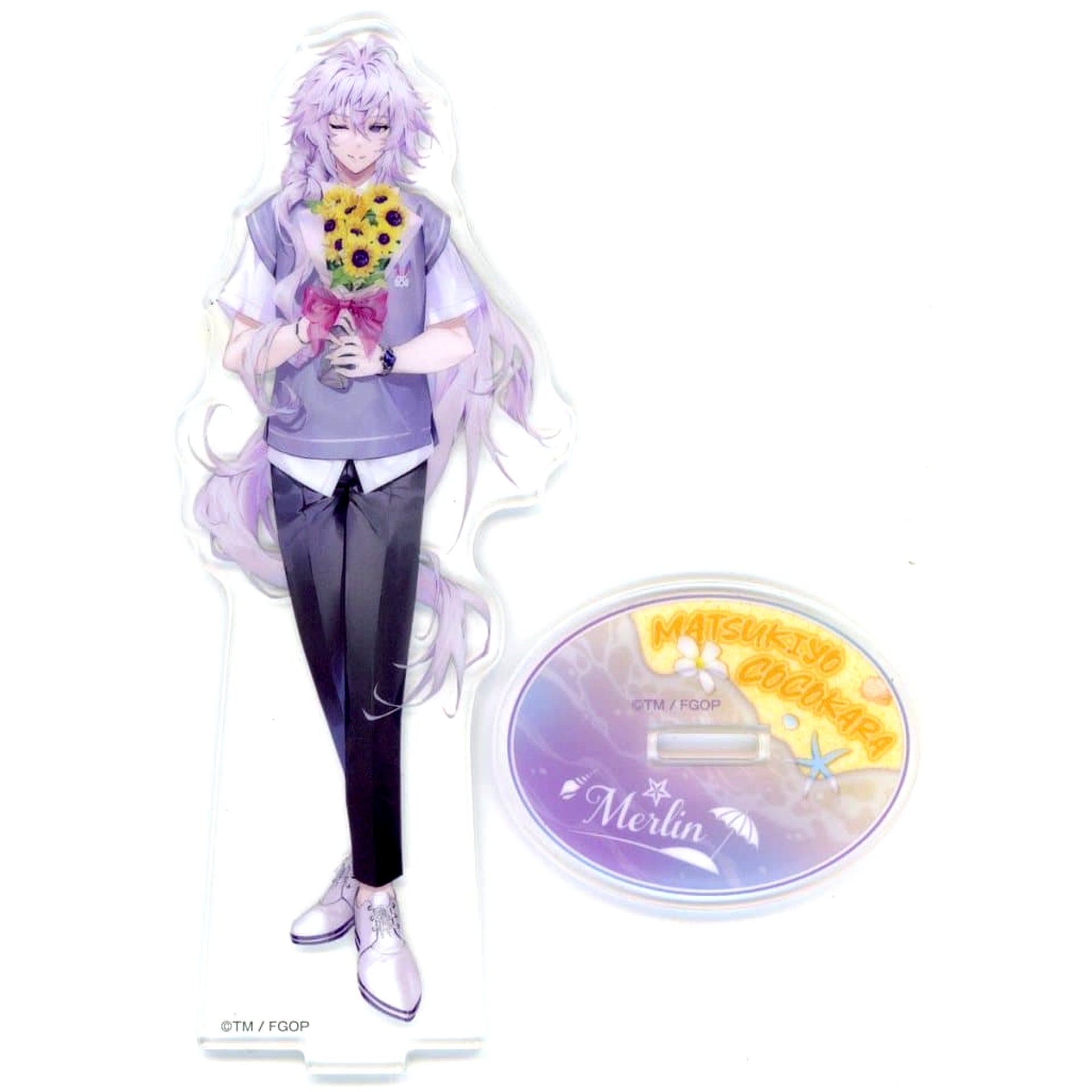 Cancer Merlin Fate/Grand Order Acrylic Stand Fate/Grand Order x Matsukiyo Cocokara [USED]