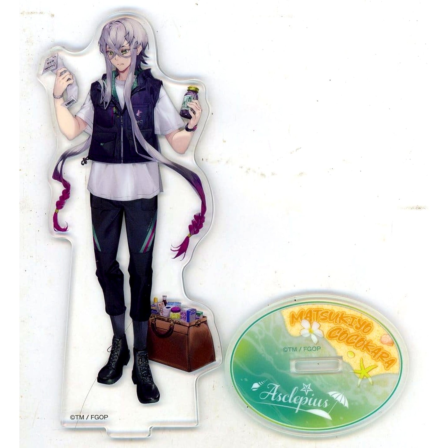 Caster Asclepius Fate/Grand Order Acrylic Stand Fate/Grand Order x Matsukiyo Cocokara [USED]