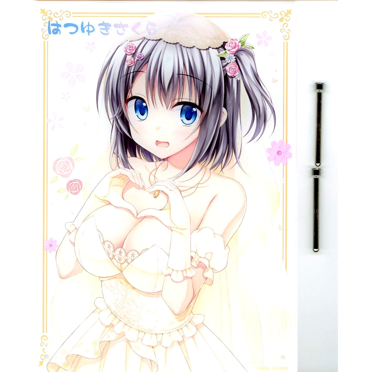 Nozomi Shinonome Hatsuyuki Sakura Chinese Version Release Commemoration Wedding Character Goods Festa 2025 Summer Goods A4 Acrylic Panel [USED]