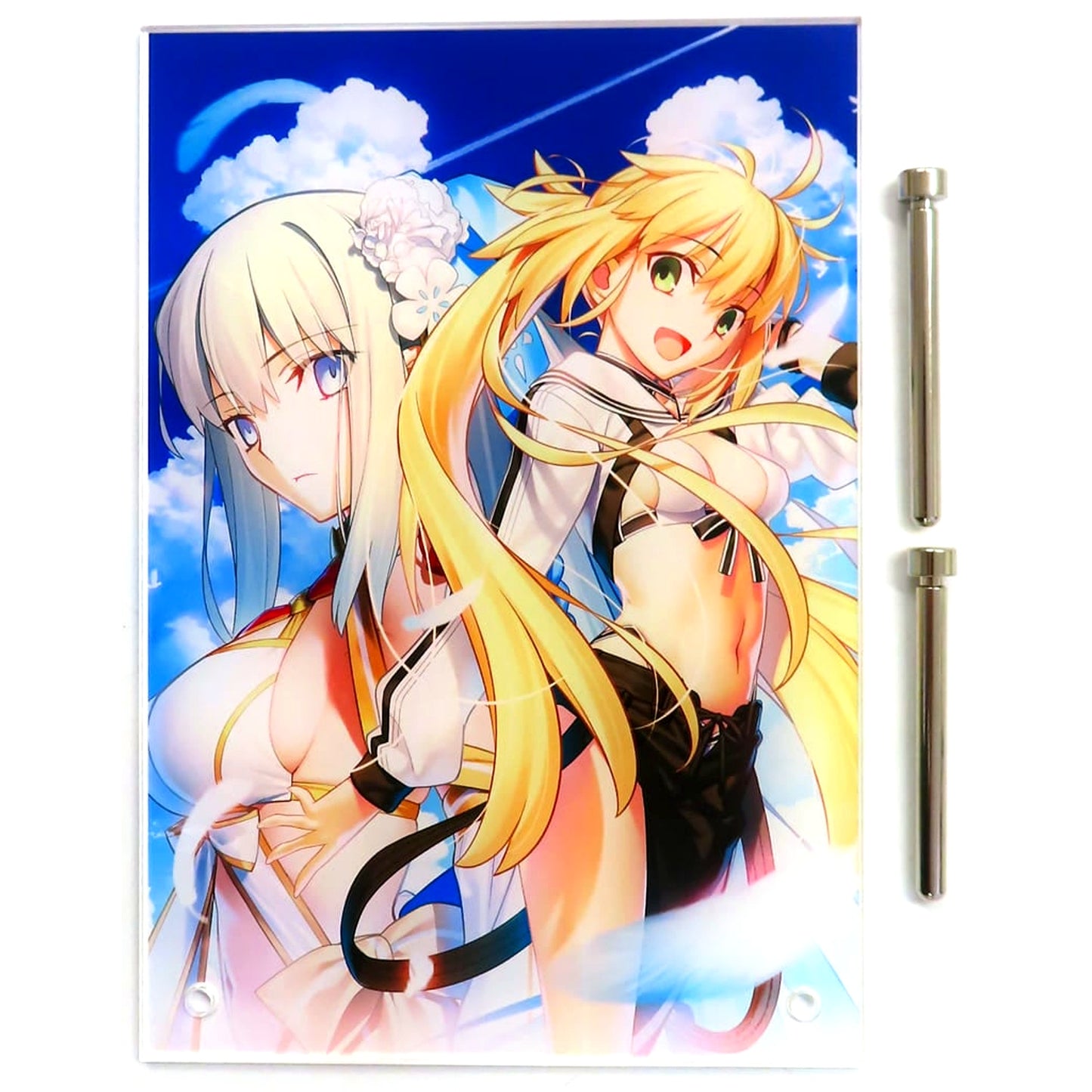Fate/Grand Order 8th Anniversary Issue Acrylic Panel Weekly Famitsu 2025 Aug 21-28 Combined Issue 10th Anniversary Commemorative Limited Set Included Bonus Single Item [USED]