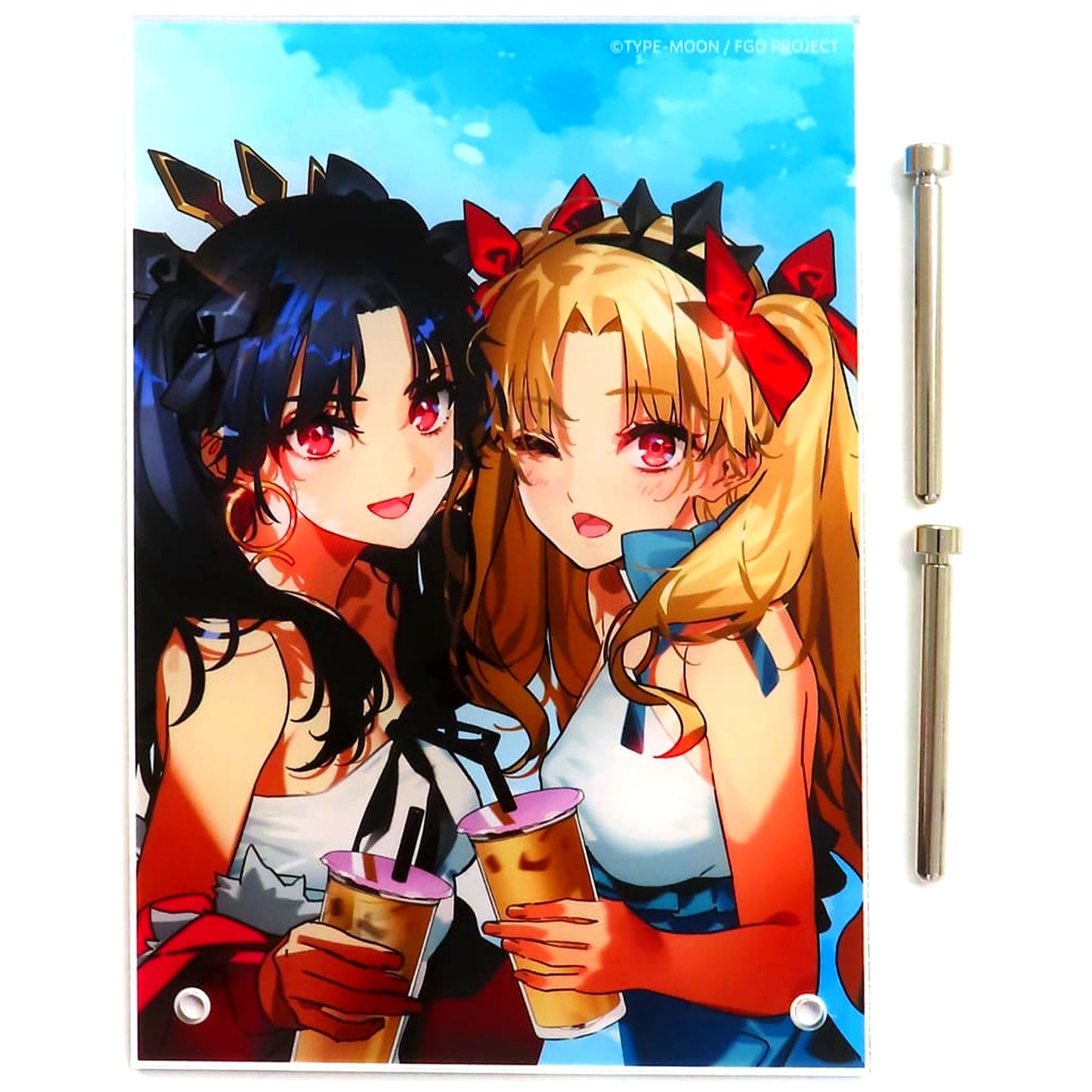 Fate/Grand Order 9th Anniversary Issue Acrylic Panel Weekly Famitsu 2025 Aug 21-28 Combined Issue 10th Anniversary Commemorative Limited Set Included Bonus Single Item [USED]