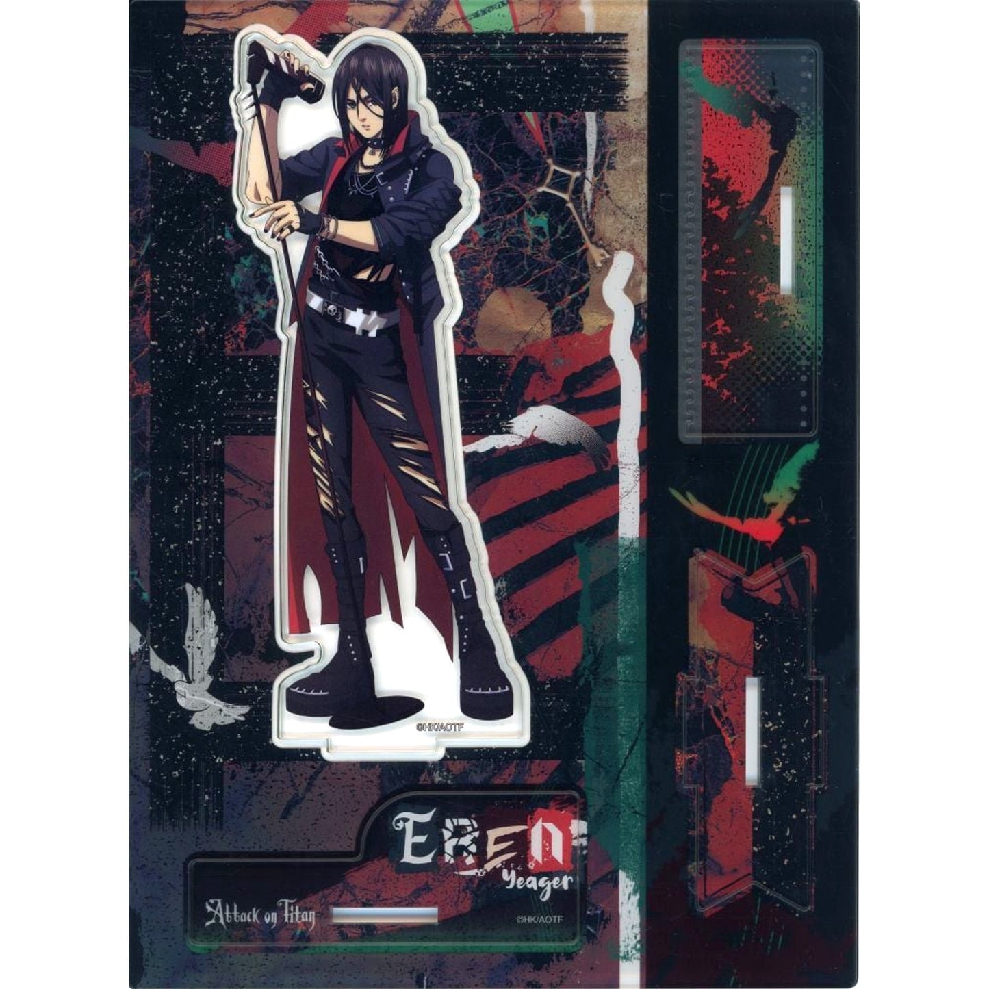 Eren Yeager Attack on Titan Rock Band Generation Series Life size Acrylic Stand China Exclusive 2025 [USED]