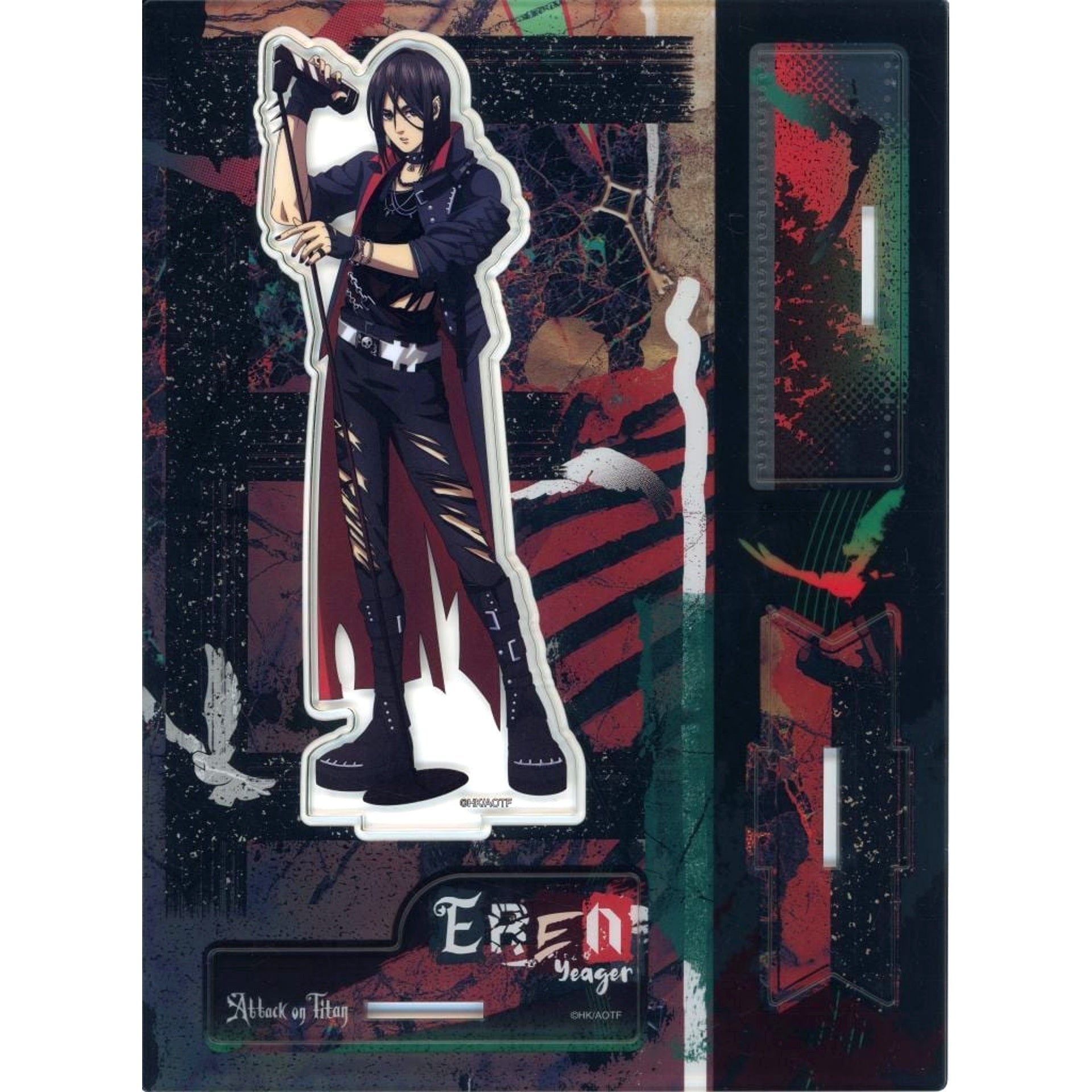 Eren Yeager Attack on Titan Rock Band Generation Series Life size Acrylic Stand China Exclusive 2025 [USED]