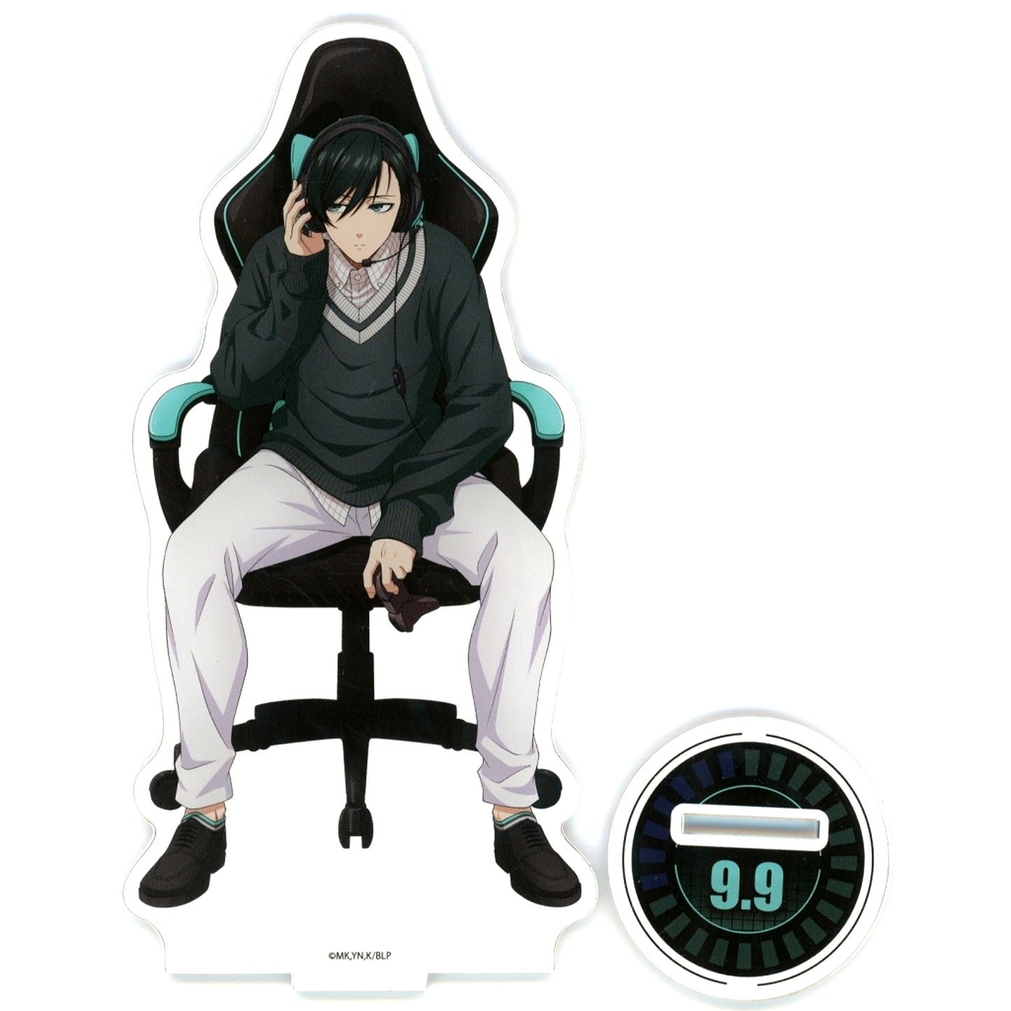 Rin Itoshi Blue Lock Pop Up Shop Illustration Game Streaming Ver. Acrylic Stand [USED]