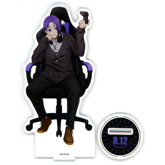 Reo Mikage Illustration Acrylic Stand Game Commentary Ver. Blue Lock POP UP SHOP [USED]