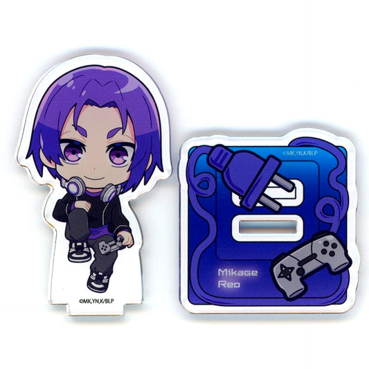 Reo Mikage Blue Lock POP UP SHOP Acrylic Petit Stand Game Commentary Ver. Original Mini Character [USED]