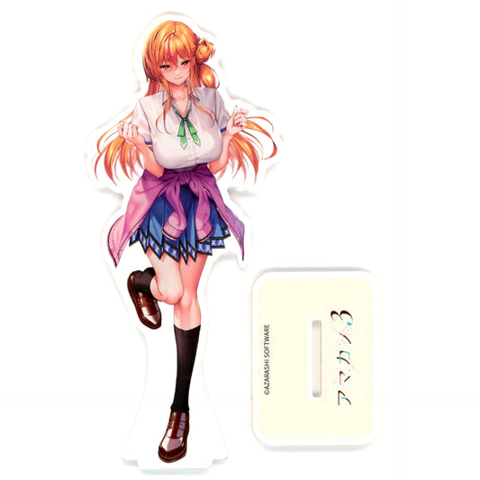 Kanamu Yanagi Original Acrylic Stand PC Software Amakano 3 Getchu Purchase Bonus [USED]