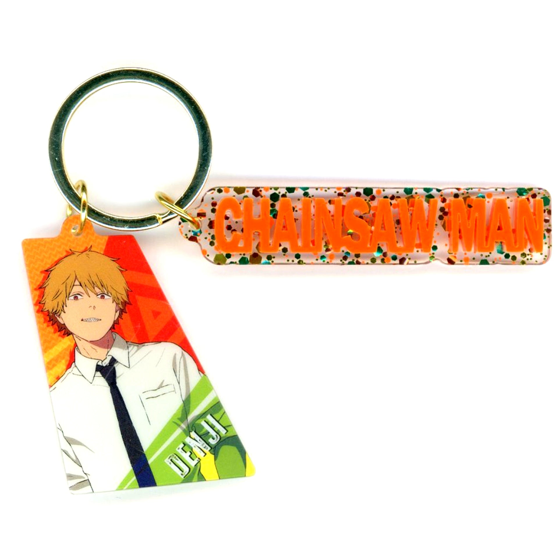 Denji Chainsaw Man The Movie Reze Arc Keychain Theater Goods [USED]
