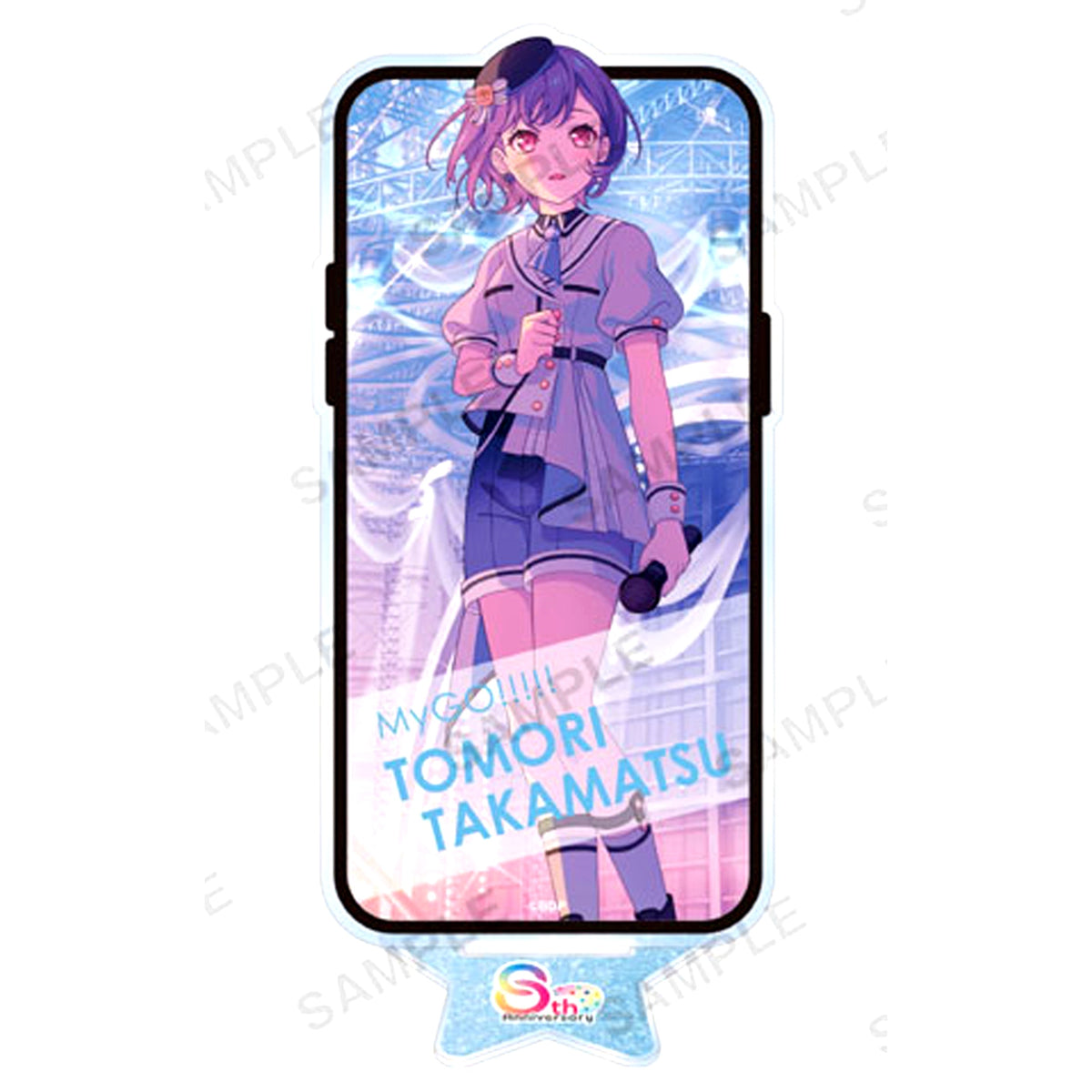 Tomori Takamatsu BanG Dream! Girls Band Party! 2025 Key Visual Ver. Acrylic Stand [USED]