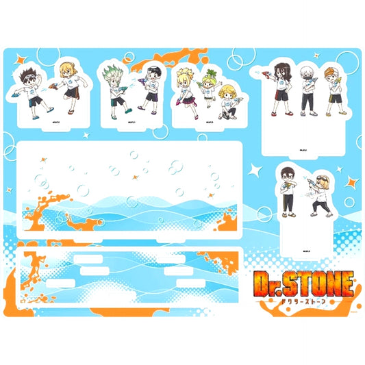 Group Dr. STONE No.01 Water Gun ver. GraffArt Illustration Acrylic Diorama [USED]