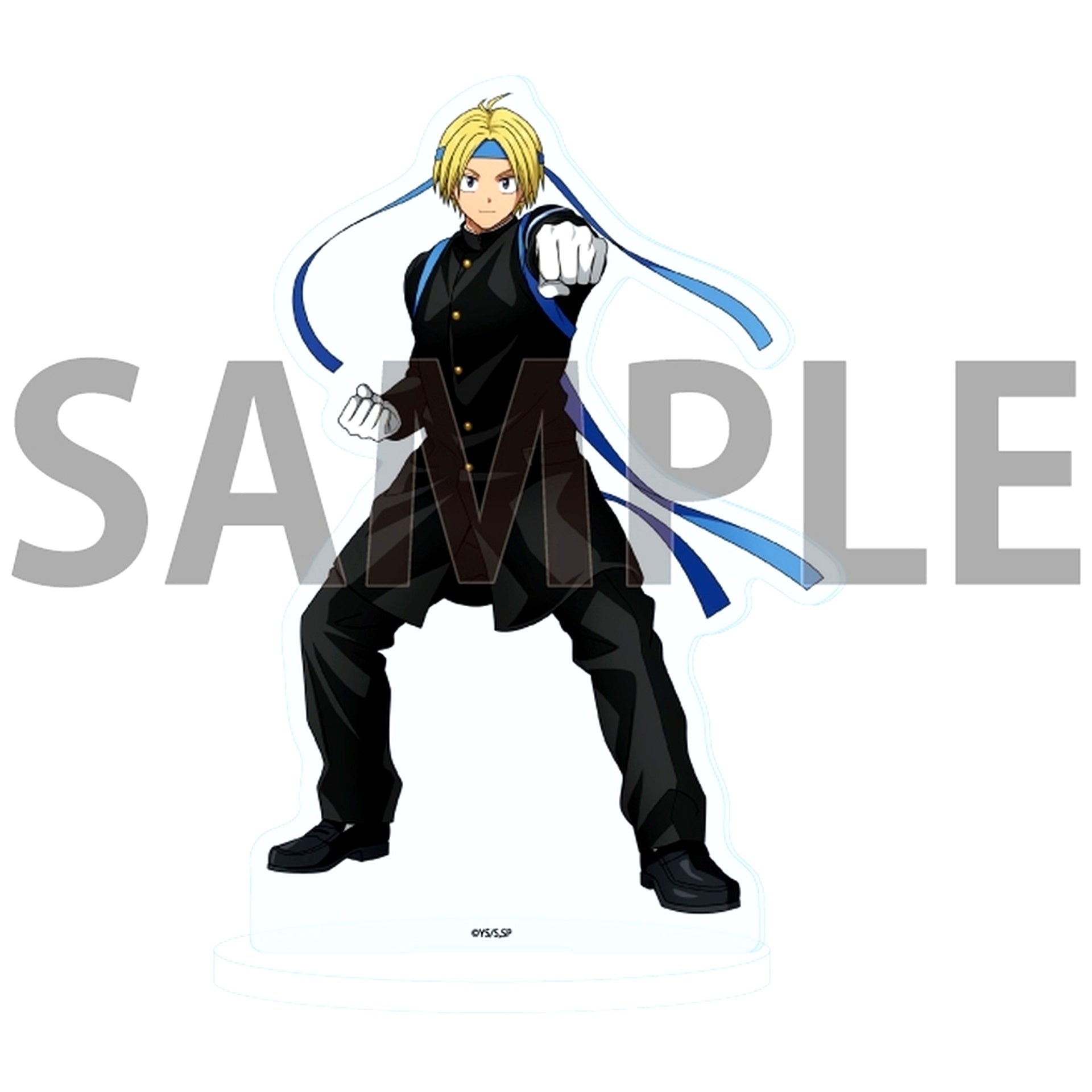47 Shin Asakura Cheer Squad Ver. Illustration Sakamoto Days Acrylic Stand [USED]