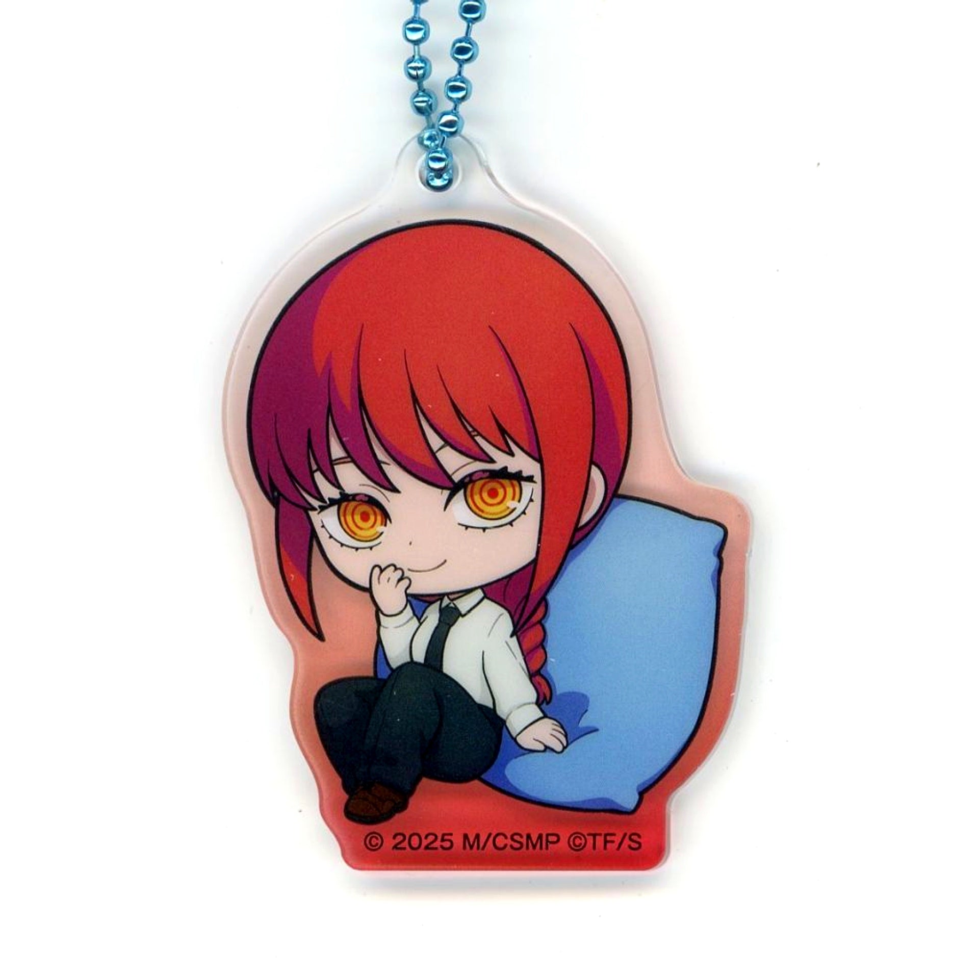 Makima Chainsaw Man The Movie Reze Arc x Lawson Campaign Acrylic Keychain Store Exclusive [USED]