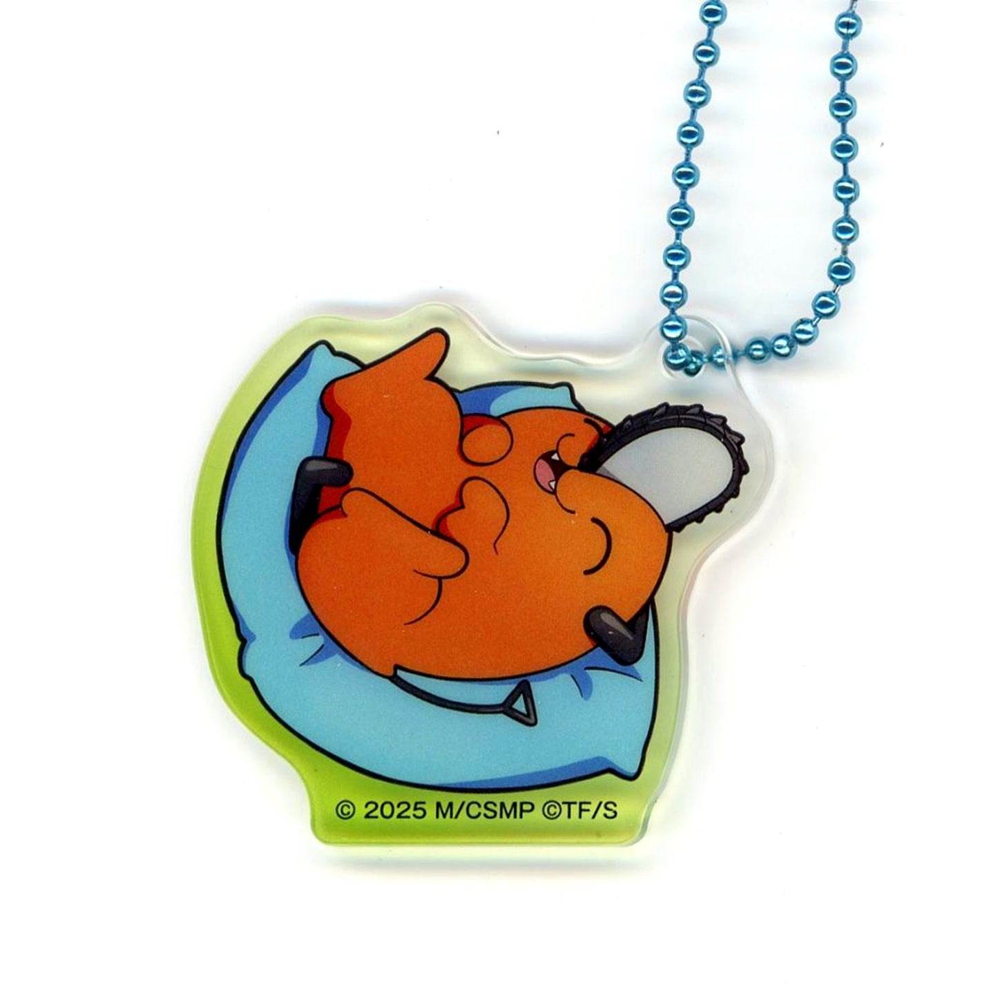 Pochita Chainsaw Man The Movie Reze Arc x Lawson Campaign Acrylic Keychain Store Exclusive [USED]