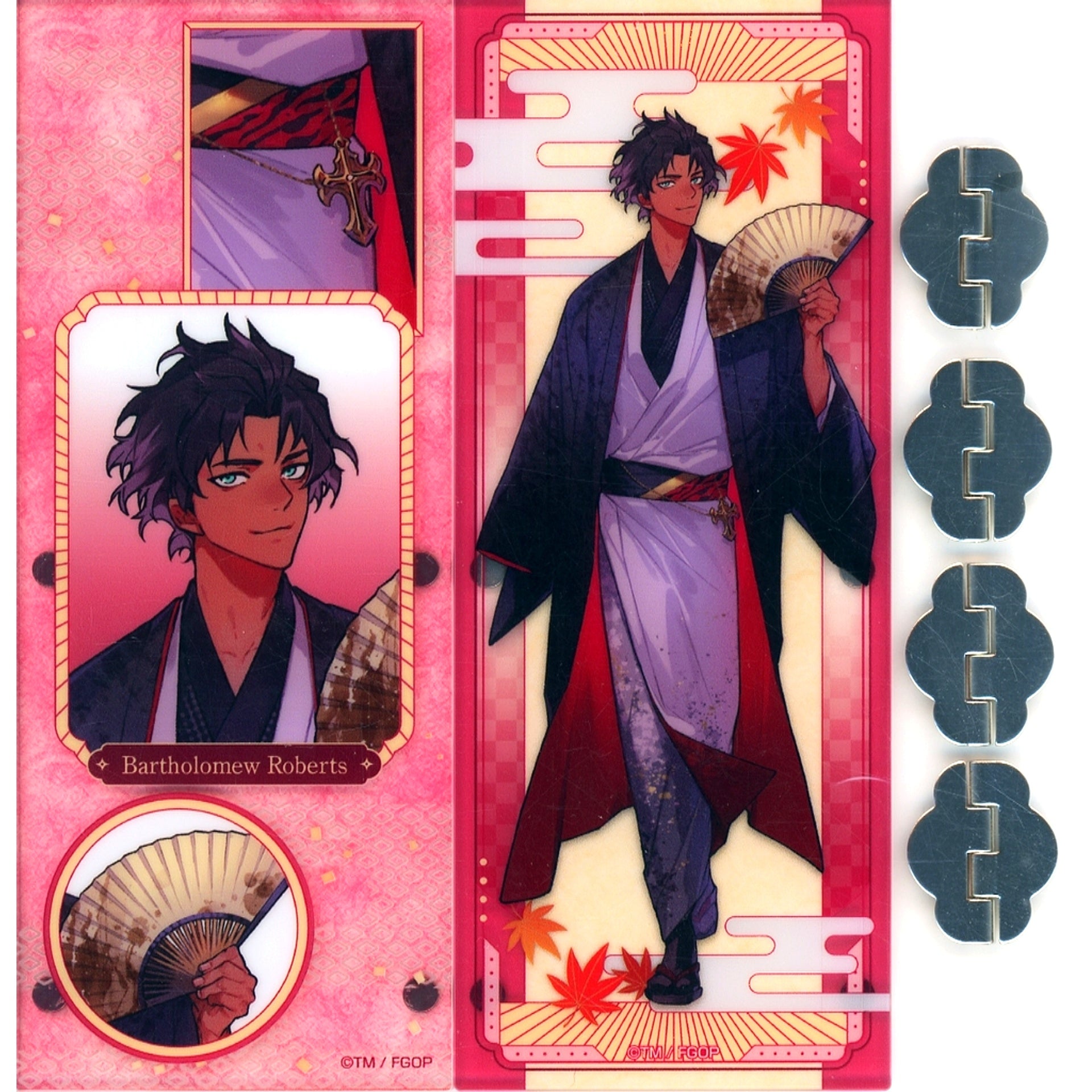 Rider Bartholomew Roberts Acrylic Folding Screen Fate/Grand Order Kyoto International Manga Anime Fair 2025 Kyomaf Goods [USED]