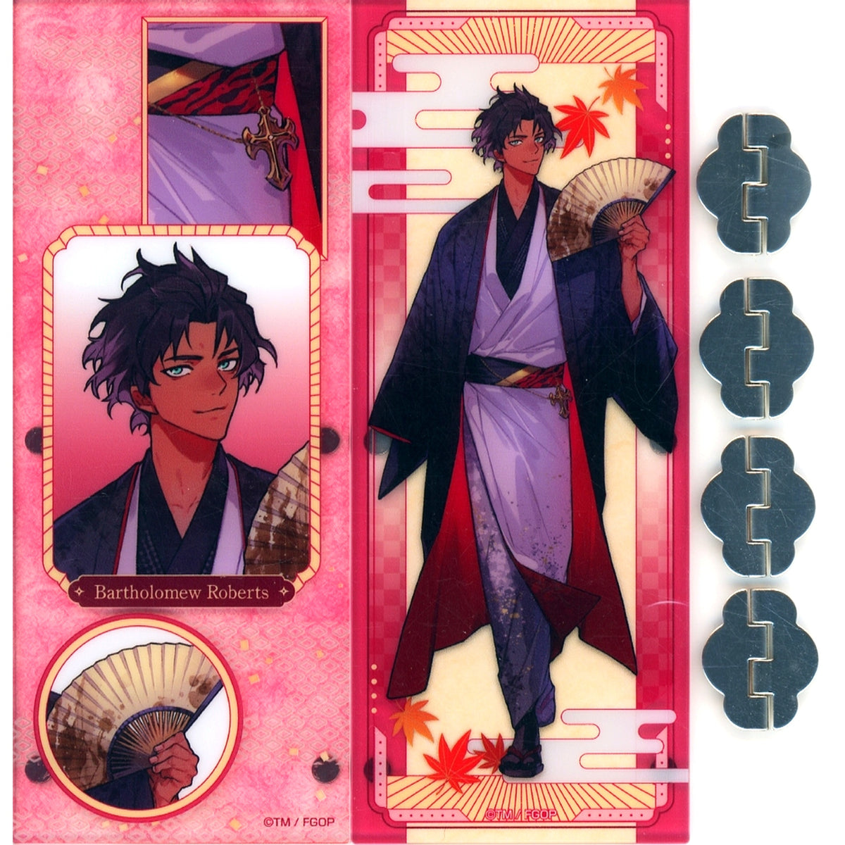 Rider Bartholomew Roberts Acrylic Folding Screen Fate/Grand Order Kyoto International Manga Anime Fair 2025 Kyomaf Goods [USED]