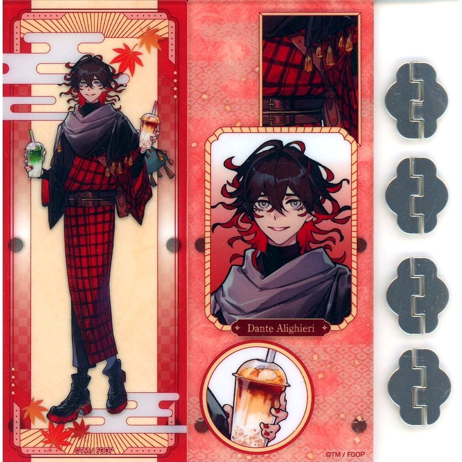 Pretender/Dante Alighieri Fate/Grand Order Kyoto International Manga Anime Fair 2025 KyoMAF Goods Acrylic Folding Screen [USED]