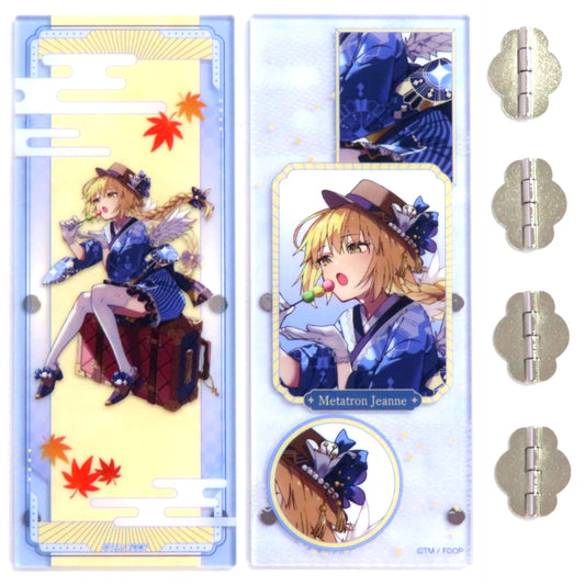 Metatron Jeanne Ruler Fate/Grand Order Kyoto International Manga Anime Fair 2025 KyoMAF Acrylic Folding Screen [USED]